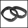 Hihaha 2Pcs Universal Speaker Spacer Mounting Ring Adapter for 6"x9"