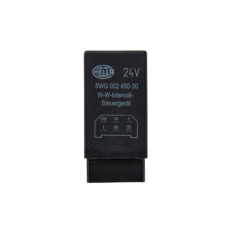 HELLA 5WG 002 450-301 Relay, wipe-/wash interval - 24V -
