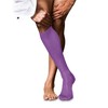 FALKE Men's No. 9 Knee Socks Breathable Cotton High Quality Silky Shine Elegant Reinforced Men's Socks Flat Seam Pressure-free Toe Fine Smooth Plain Business 1 Pair, Purple (Pink Iris 8943)