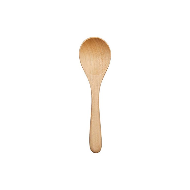 Craft Nuts OMC1211 Maple Cutlery Porridge Spoon, 61783 Maple Wood,