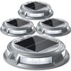 SIEDiNLAR Solar Driveway Dock Lights 16 LEDs 9 Modes, Deck