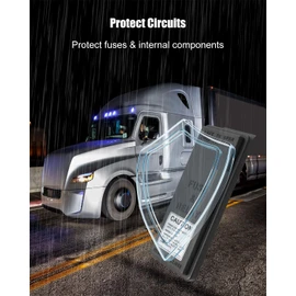 Fuse Box Cover Fits for Freightliner Cascadia PX-113 2010-2017, Multiplexer Cover Replace 0652855000 06-52855-000