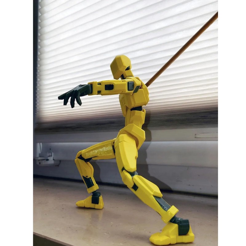 SEVENCATS Robot Model Doll Movable Figure with Weapon Character Approximately