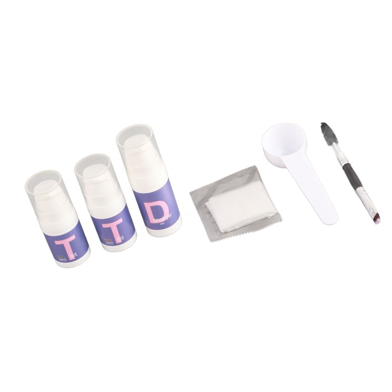 Eyebrow Tint Kit Semi Permanent High Pigment Instant Result Long