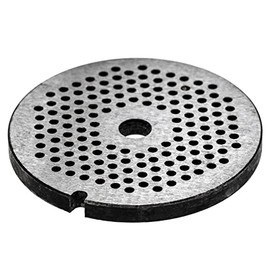 vhbw Lochscheibe Gr. 32 kompatibel mit Caso Fleischwolf - Lochdurchmesser 4mm, 13,4mm Bohrung, Stahl