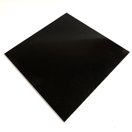 G10 Fiberglass Garolite 3D Printer Build Surface Plate Semi-Flexible Sheet 330x330mm(Black Color)