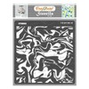 CrafTreat Marble Stencil 6x6 Inches