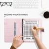 ChillyFar Money Saver Budget Binder Book with Pouches, 100 Envelope