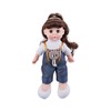 Fuwraixis Musical Doll with Moving Eyes, Makes 3 Types of
