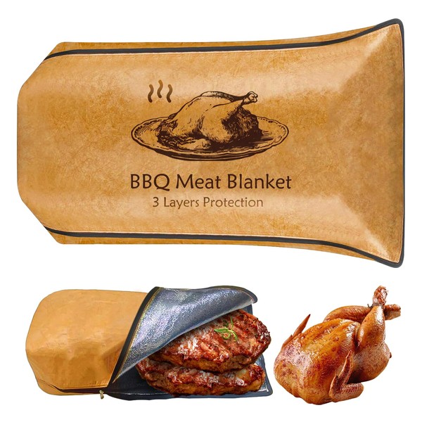 Vazioyar BBQ Meat Blanket,BBQ Blanket,BBQ Blanket for Resting Meat, Reusable