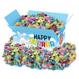 Easter Chocolate Mix, Pack of Bulk Easter Candy Individually Wrapped, Ideal for Gifting, Sharing, Parties, Egg Hunts and Holiday Celebrations, Perfect Candy Assortment for Kids and Adults (2 Lb)
