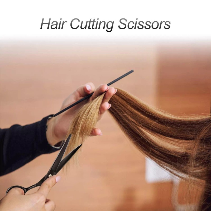 CIICII Hair Cutting Scissors Shears Kit, Professional Hairdressing Scissors S...