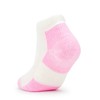 Thorlo Women's Distance Walking Sock 3 Pack, White/Pink, 10