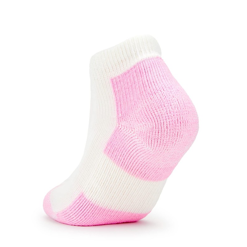 Thorlo Women's Distance Walking Sock 3 Pack, White/Pink, 10