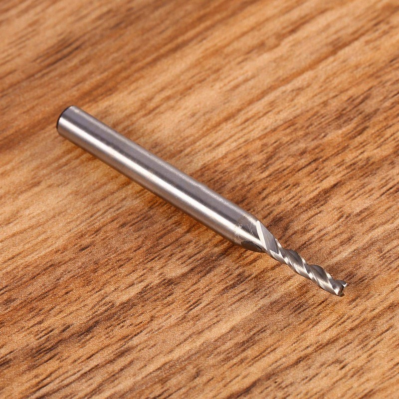 3 mm 3 Flute HSS & Aluminium End Mill, CNC