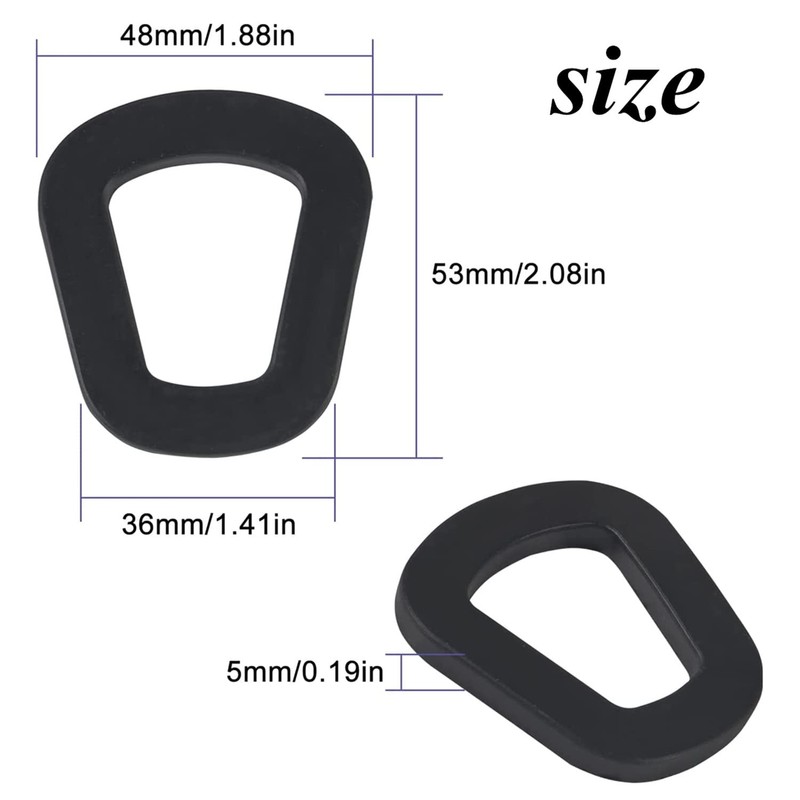 Pack of 5 Canister Seals Rubber Pad Canister Replacement Seals