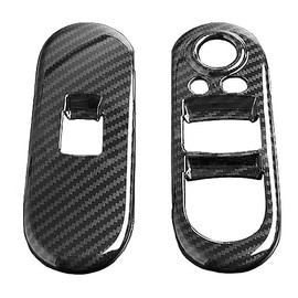 UNICUS Carbon Effect Window Control Panels 2X for Mini Cooper S F57 Convertible 2015-on