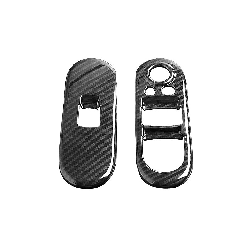 UNICUS Carbon Effect Window Control Panels 2X for Mini Cooper