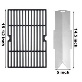 70-01-634 Grill Grate Heat Tents Replacement Parts for Dyna Glo DGF350CSP Grate DGF350CSP-D DGF350SNP DGF350SNP Dyna Glo Heat Shield 70-01-635 Blue Rhino GBC1932L Grid Grates Heat Plate Grill Parts