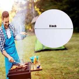 Transun Moo 200 Pcs 8 Inches Parchment Rounds Precut Parchment Circles Baking Paper Liners for Oven, Pans, Air Fryer