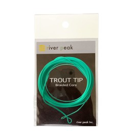 river peak Trout Tip Braided Core (Acid Blue, Sinking Type2 8ft 20LB)