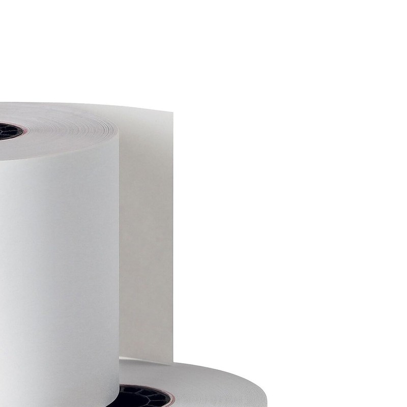 Staples Bond Paper Roll 3-Inch x 128 ft 10/Pack
