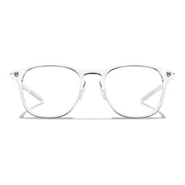 ROKA Hunter Ultra-Lightweight Square Frame Readers - Clear Frame - 1x Magnification