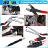 JEUCLEL 4PCS Professional Electrical Disconnect Pliers for Cars‌, Automotive Electrical