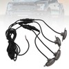 1V4 Smoke Lens Front Grille Driving Lights Amber LED Lamps