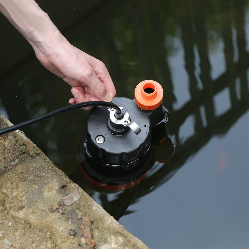 Submersible Water Pump, 1/3HP 2500GPH Utility Pump Portable Electric Clean