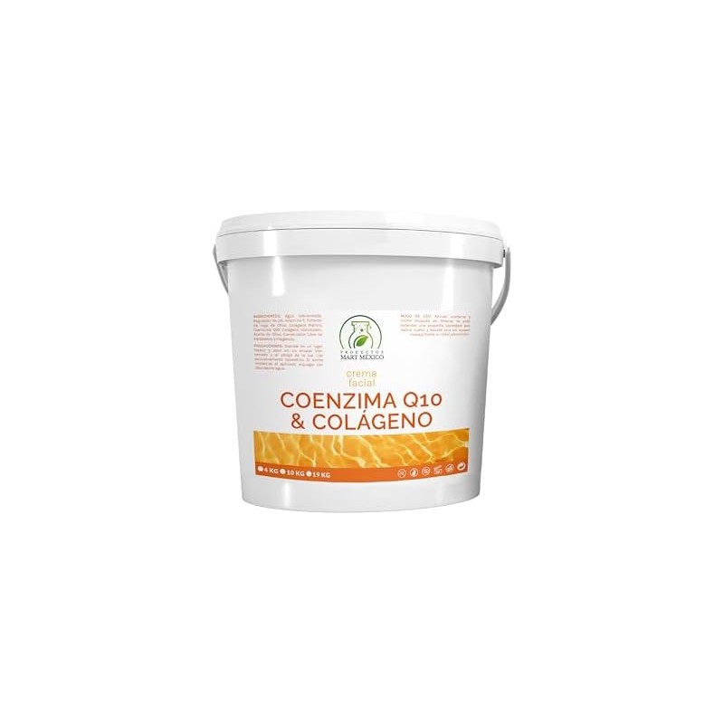 Crema Facial Coenzima Q10 & Colágeno Piel Firme 4 Kilos