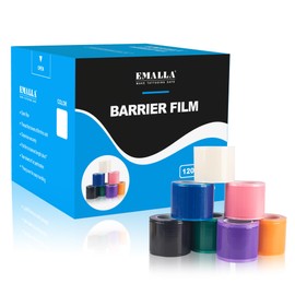 EMALLA Barrier Film 1200 sheets 10cm x 15cm Tattoo Tape Protection Film Machine Wrap Dental Tape with Dispenser Box for Tattoo Supplies
