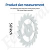 2 Sets of Ratchet & Pawl Gears Compatible with Lav-Alock