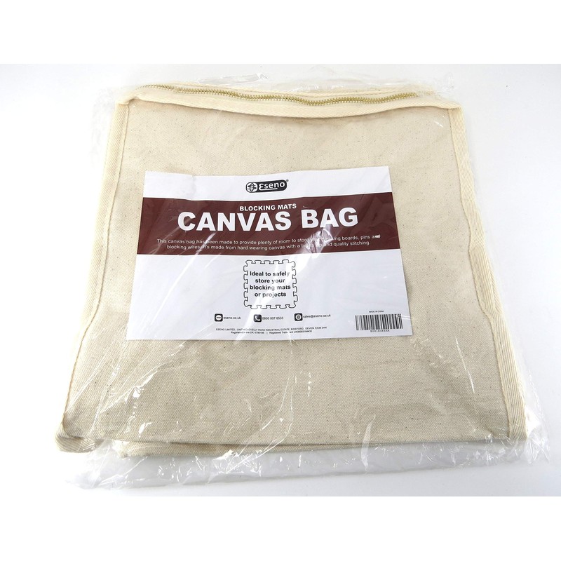 Eseno® Blocking Mats for Knitting, Needlework or Crochet (Empty Canvas