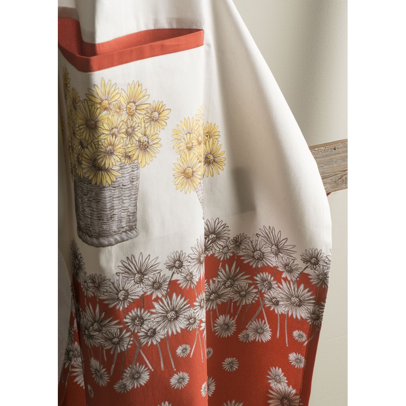 Maison d' Hermine Bagatelle 100% Cotton 1 Piece Kitchen Apron