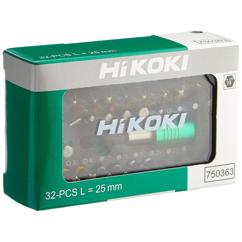 Hitachi 750363 Schraubendreher-Bits, Set hitachi 750363 32 Stückbits Cranberry