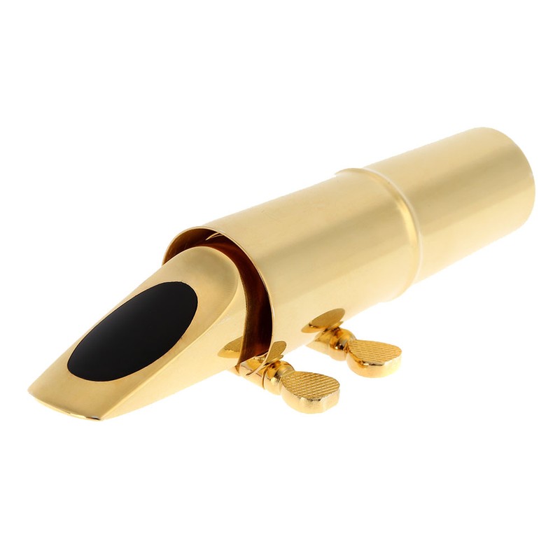 Jazz Alto Sax Saxophone 7C Mouthpiece Metal with Mouthpiece Patches