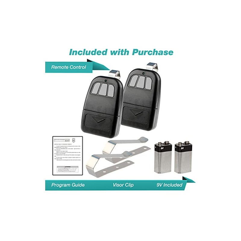 2 Garage Door Opener Remote for Wayne Dalton Wayne Dalton