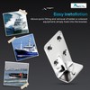 MARINE CITY Stainless Steel Removable Table Bracket – Strong &