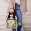 Xoenoiee Pink Floral Print Tote Bible Bag, Be Joyful in