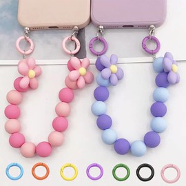 Leliafleury 20Pcs Spring O Rings 27mm Metal Round Carabiner Coloured Keyring Rings for Bag Purse Handbag Craft Making (Purple)