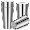 Zopeal Stainless Steel Cups 16 Oz, Double Wall Vacuum Pint