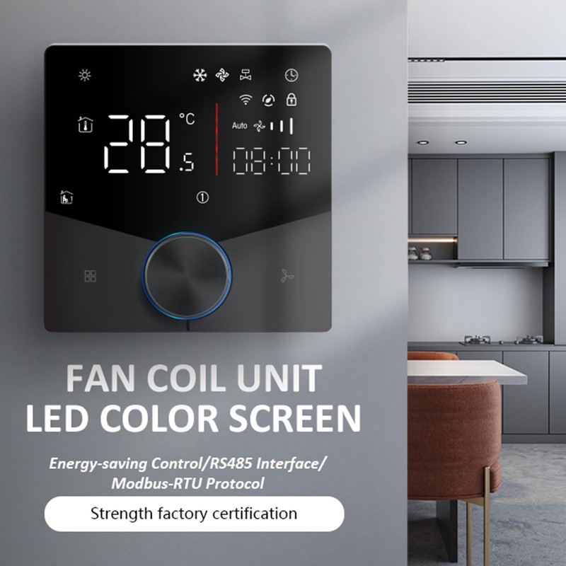WiFi Smart Thermostat, WiFi Air Conditioner Thermostat 5+2 Days 6