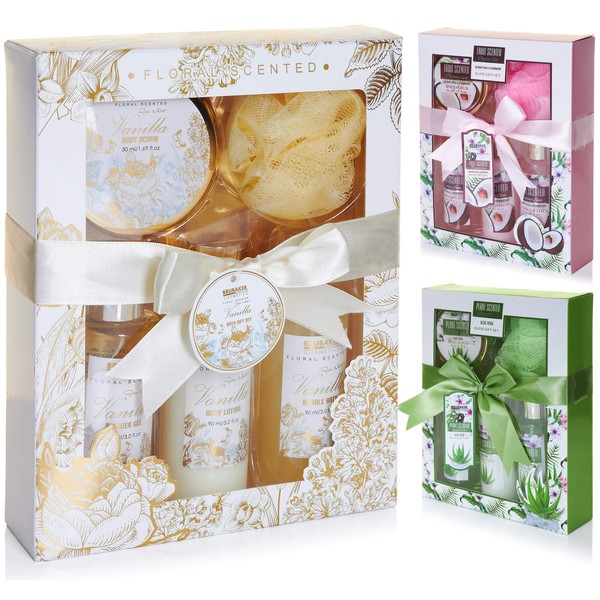 Brubaker Cosmetics Bath and Shower Set 5-Piece Gift Set