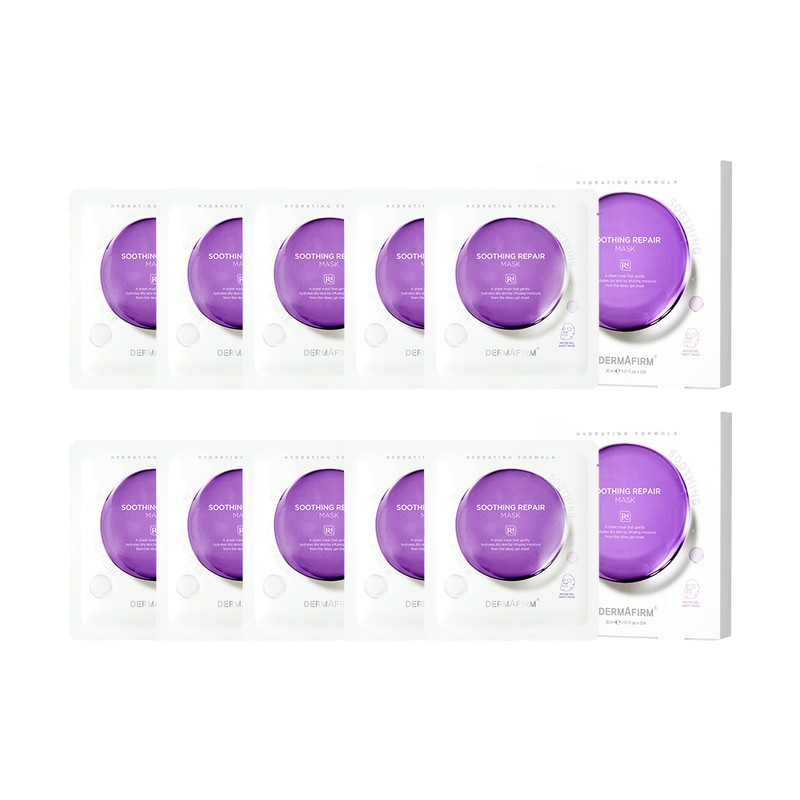 Derma Firm Soothing Repair Mask R4 [20 sheets] (Box /