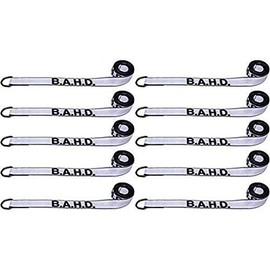 Qty. 10, B/A Products 39-1 -x10, 2" Wide x 8' Long, Super Tough Heavy Duty Lasso Straps for Century, JerrDan, Wrecker Rollback Car Carrier, Flatbed, Tow Truck