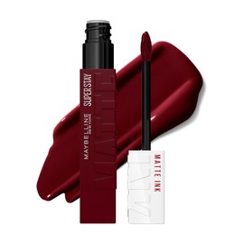Maybelline Labial líquido mate Super Stay matte ink tono 112 composer, 5 ml, de larga duración hasta 16H, sin transferencias, en tonos súper saturados