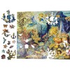 Wooden Jigsaw Puzzle for Adults - Uniquely Shaped Pieces -