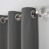 Sun Zero Cooper Thermal Insulated Room Darkening Grommet Curtain Panel,