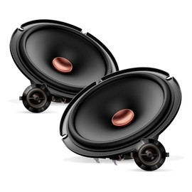Pioneer TS-D65C, 2-Way Car Audio Speakers, Full Range, Clear Sound Quality, Easy Installation and Enhanced Bass Response, 6.5” Speakers